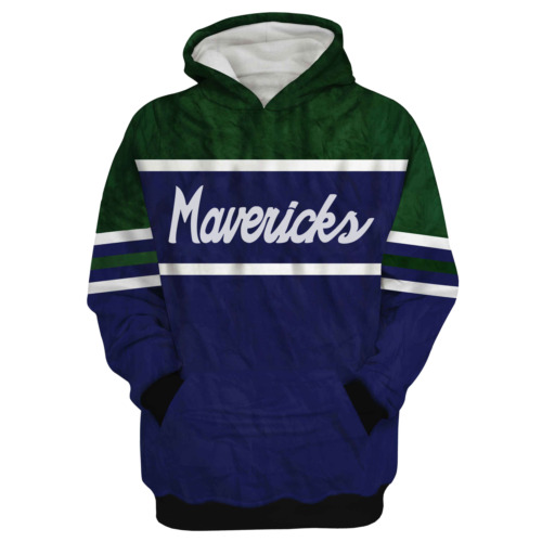 Mavericks 3D Oversize Hoodie