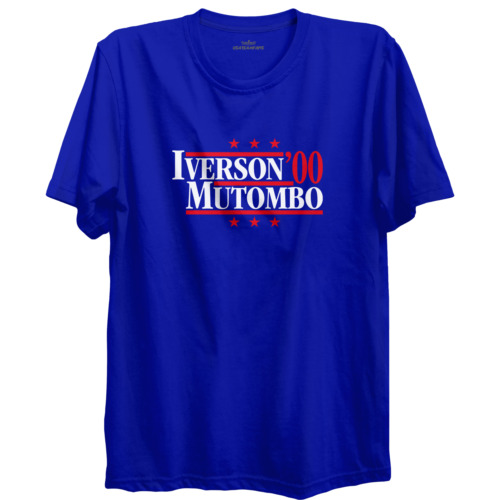 Iverson & Mutombo Tshirt