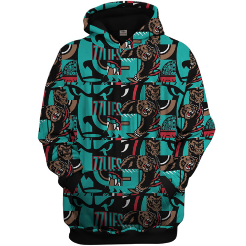 Memphis 3D Oversize Hoodie