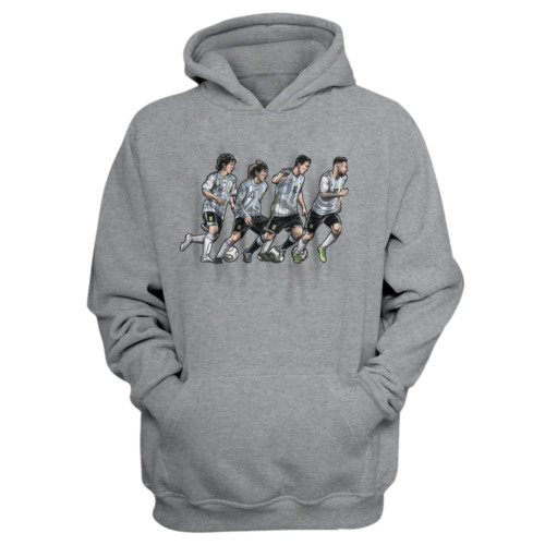 Lionel Messi Evolution Hoodie