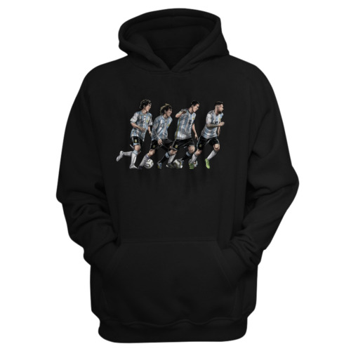 Lionel Messi Evolution Hoodie