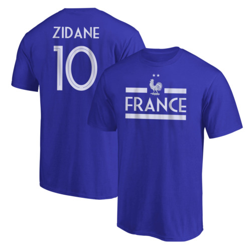 France Zinédine Zidane Tshirt