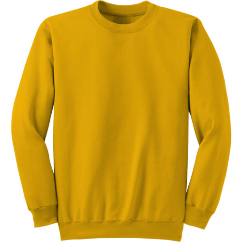 Basic Sarı Sweatshirt