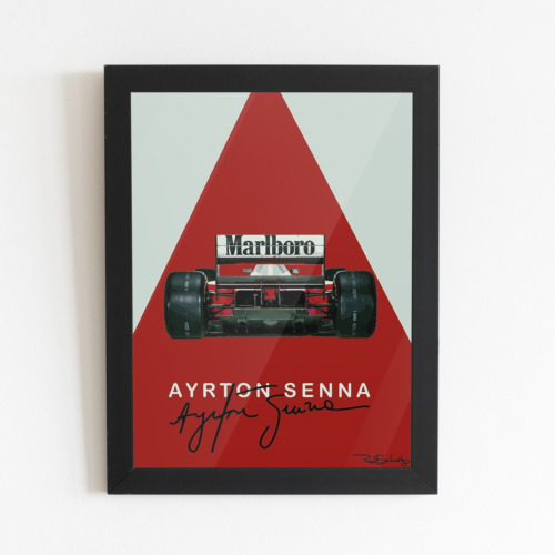 Ayrton Senna  Tablo Poster