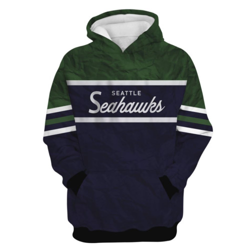 Seattle Seahawks 3D Oversize Hoodie