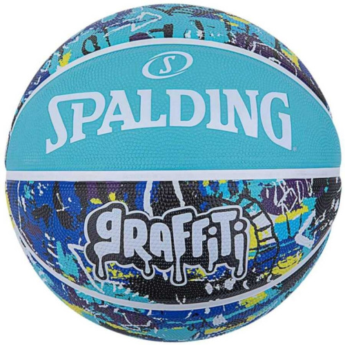 Spalding Basketbol Topu 2021 Blue Graffiti Size:7 84373Z