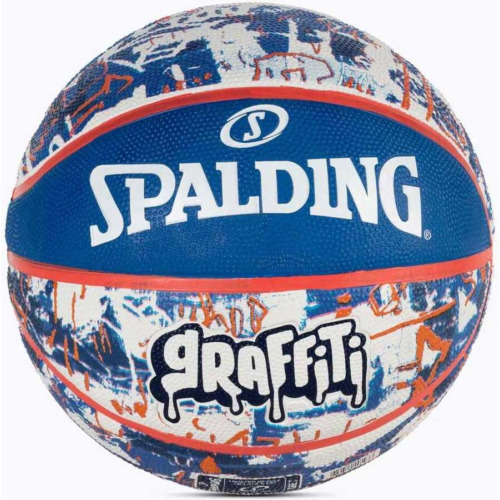 Spalding Basketbol Topu 2021 Blue Red Graffiti Size:7 84377Z