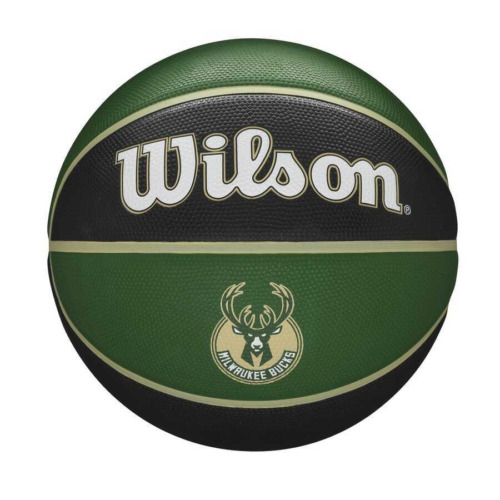 Wilson Basket Topu Nba Team Tribute Milwaukee Bucks Size 7 WTB1300XBMIL