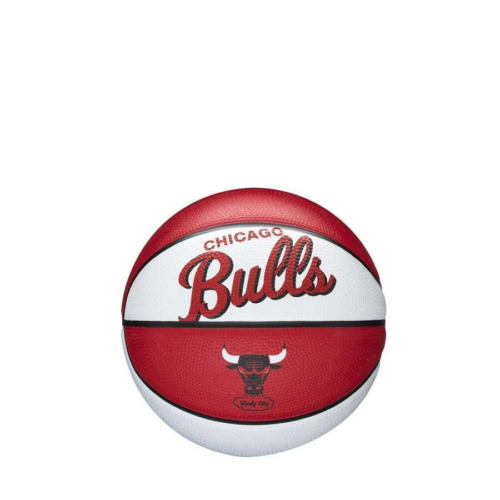 Wilson Basketbol Topu Nba Team Retro Mini Chicago Bulls Size:3  (Wtb3200Xbchı)