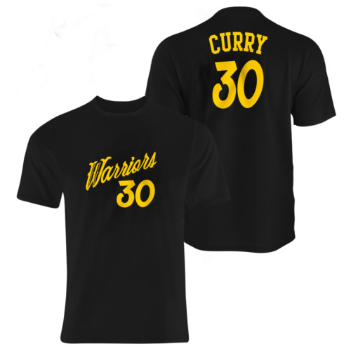 Golden State Stephen Curry Retro Tshirt 