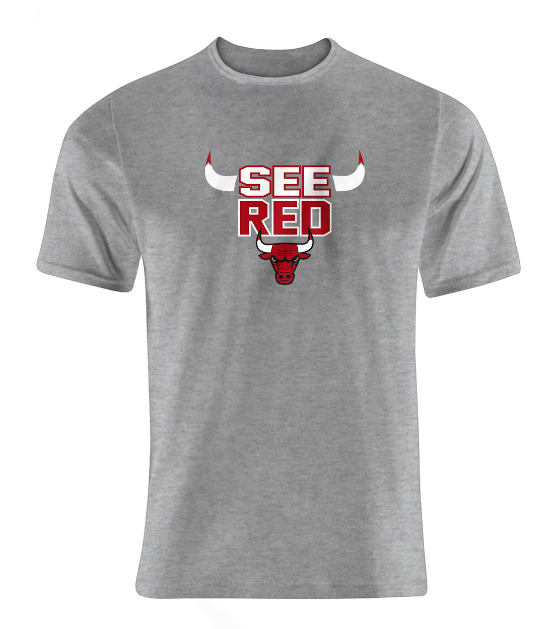 Seeing red. Chicago bulls t Shirt.